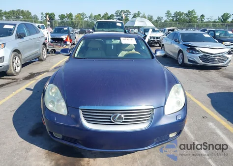2003 Lexus Sc 430 z USA, uszkodzony, nr VIN JTHFN48Y630044262
